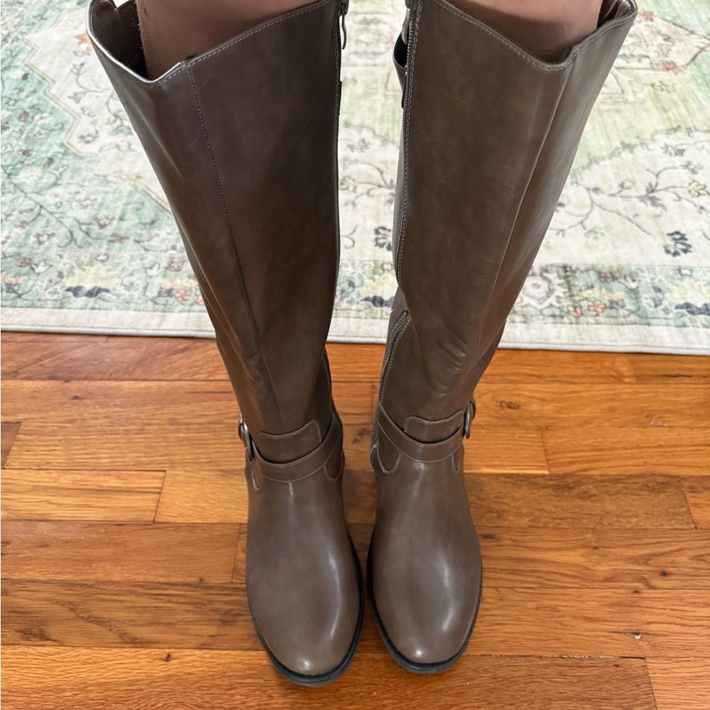 Knee High Brown Boots